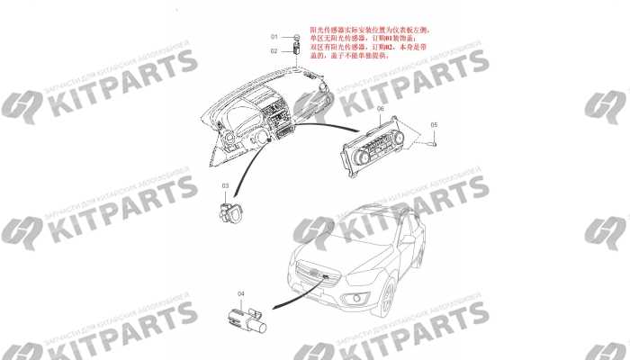 Блок управления и датчики FAW Besturn X80F (Рестайлинг)