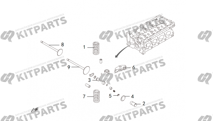 4C20 - клапаны Haval