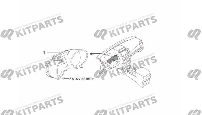 Комбинированные приборы Haval H9