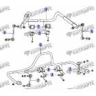 Стабилизаторы подвески F1 (российская сборка)