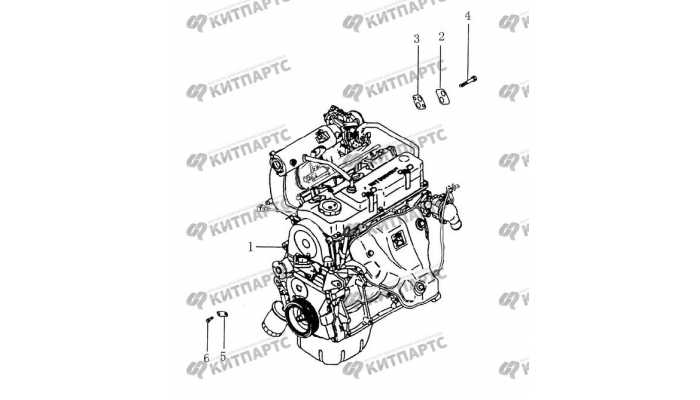 Двигатель 1,5 L BYD