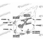Стеклоподъемники и петли передней двери