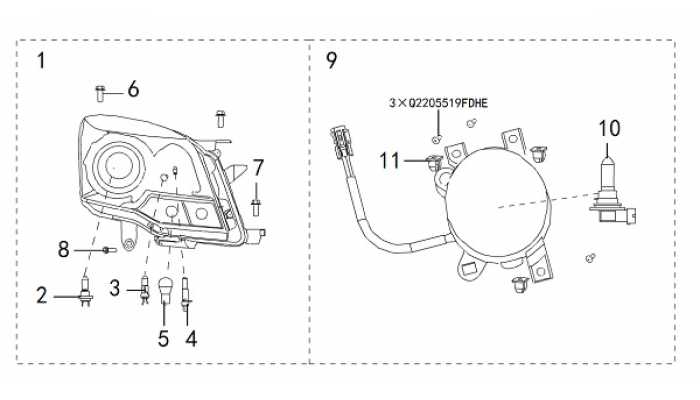 Фары Great Wall Hover H3 New