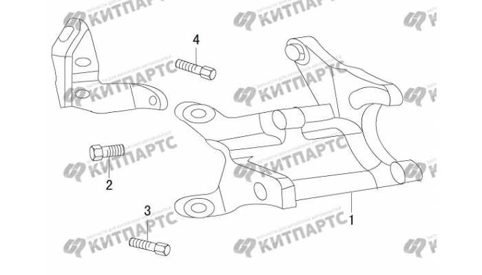 Кронштейн насоса ГУР Great Wall DW Hower H3