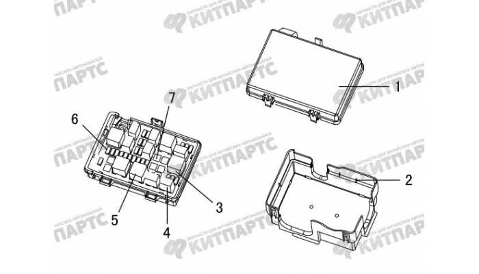 Блок предохранителей Great Wall Hover H5