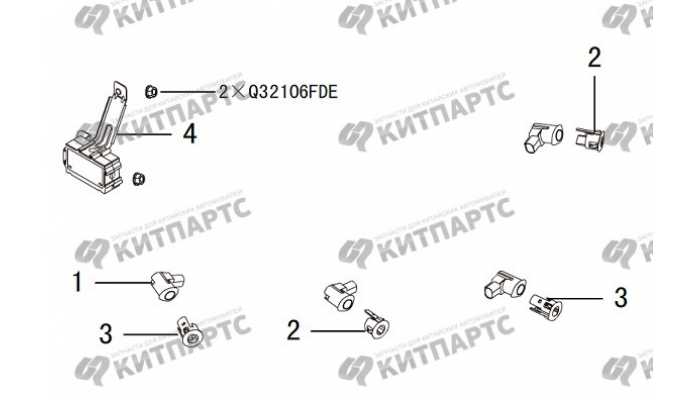 Датчик парктроника Great Wall DW Hower H5