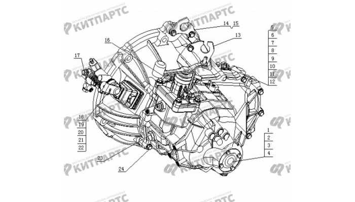 S160 Коробка передач в сборе Geely Otaka (CK)